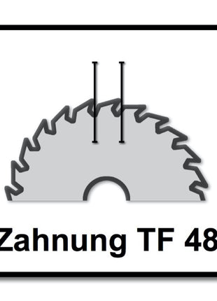 Festool Spezial Kreissägeblatt Set 3x HW 160 x 2,2 x 20 mm TF48 160 mm ( 3x 496308 ) 48 Zähne - Toolbrothers