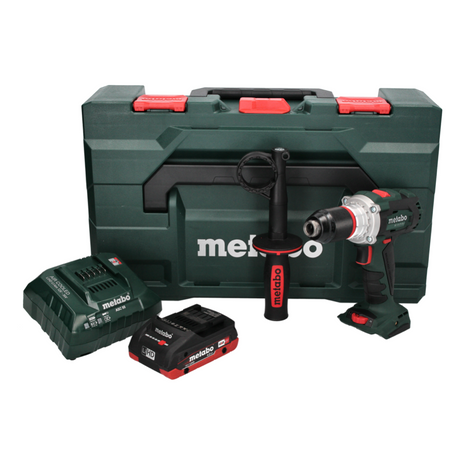 Metabo BS 18 LTX BL I Akku Bohrschrauber 18 V 120 Nm + 1x Akku 4,0 Ah + Ladegerät + metaBOX