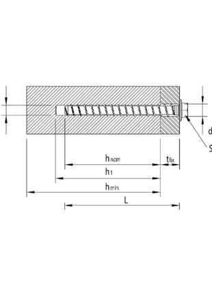 HECO MULTI MONTI plus SS Schraubanker 7,5 x 100 mm 200 Stück ( 4x 49817 ) Betonschraube Sechskantkopf mit angepresster Scheibe verzinkt blau A2K