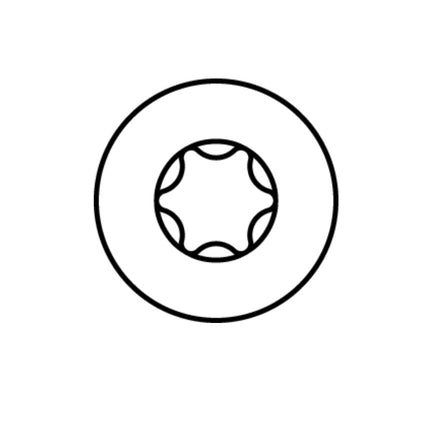 HECO MULTI MONTI plus MS Schraubanker 7,5 x 50 mm 400 Stück ( 4x 49856 ) Betonschraube flacher Rundkopf T-Drive verzinkt blau A2K