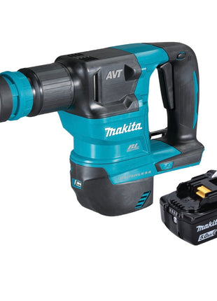 Makita DHK 180 T1 Akku Meißelhammer 18 V 3,1 J SDS Plus Brushless + 1x Akku 5,0 Ah - ohne Ladegerät