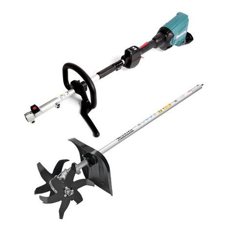 Accionamiento multifuncional de batería Makita DUX 60 Z 36V (2x 18V) + accesorio cultivador KR400MP ancho de cultivo 16 cm (195707-2)