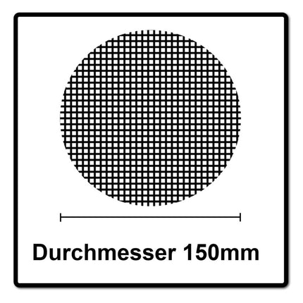 Mirka BASECUT Schleifscheiben 150 mm P40 50 Stk. ( 2261105040 ) Grip 15 Loch