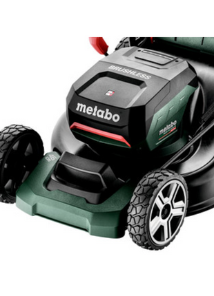 Metabo RM 36-18 LTX BL 46 Akku Rasenmäher 36 V ( 2x 18 V ) 46 cm Brushless + 2x Akku 5,5 Ah + Doppelladegerät - Toolbrothers