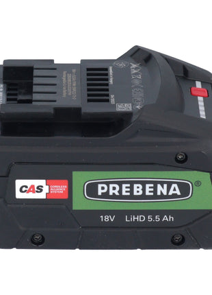 Prebena AKKU18-5,5-LIHD Akku 18 V 5,5 Ah / 5500 mAh LiHD Li-Ion CAS mit Ladestandanzeige