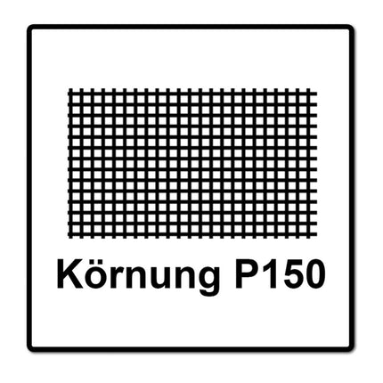 Mirka BASECUT Schleifpapier 115 mm x 50 m P150 2x Schleifrolle ( 2x 2251100115N ) Universal Schleifpapier