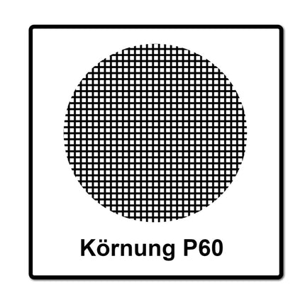 Mirka BASECUT Schleifscheiben 150 mm P60 100 Stk. ( 2x 2261105060 ) Grip 15 Loch