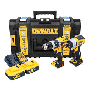 DeWalt DCK 266 P2T Akku Kombo Kit 18 V + DCF 887 Schlagschrauber + DCD 796 Schlagbohrschrauber + 2x Akku 5,0 Ah + Ladegerät
