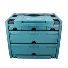 Makita MAKSTOR 4.5 Werkzeug Koffer 5 Schubladen ( P-84349 ) 395 x 295 x 320 mm