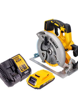 DeWalt DCS 570 D1 Akku Handkreissäge 18 V 184 mm Brushless + 1x Akku 2,0 Ah + Ladegerät - Toolbrothers