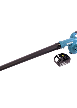 Souffleur à feuilles Makita DUB 186 F1 sur batterie 18 V + 1x batterie 3,0 Ah - sans chargeur