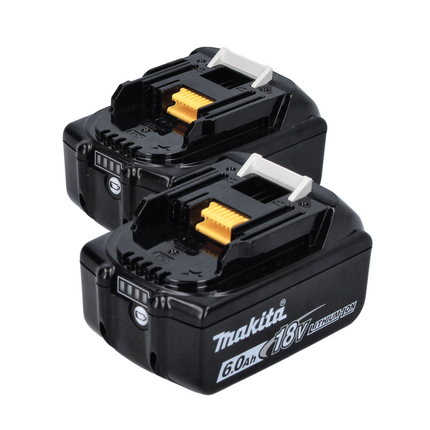 Makita DCW 180 G Akku Kühl und Wärme Box 36 V ( 2x 18 V ) 20 L + 2x Akku 6,0 Ah - ohne Ladegerät