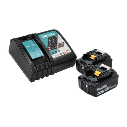 Makita DCW 180 RG Akku Kühl und Wärme Box 36 V ( 2x 18 V ) 20 L + 2x Akku 6,0 Ah + Ladegerät