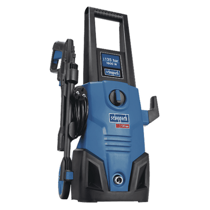 Scheppach HCE1600 Hochdruckreiniger 1600 Watt ( 5907713903 ) 135 bar + Zubehör