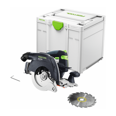 Festool HKC 55 EB-Basic Akku Handkreissäge 18 V 160 mm Brushless ( 576163 ) + Systainer - ohne Akku, ohne Ladegerät ( Nachfolger von 201358 ) - Toolbrothers