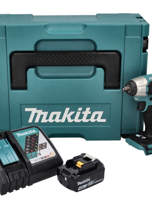 Makita DTW 180 RM1J Akku Schlagschrauber 18 V 180 Nm 3/8" Brushless + 1x Akku 4,0 Ah + Ladegerät + Makpac