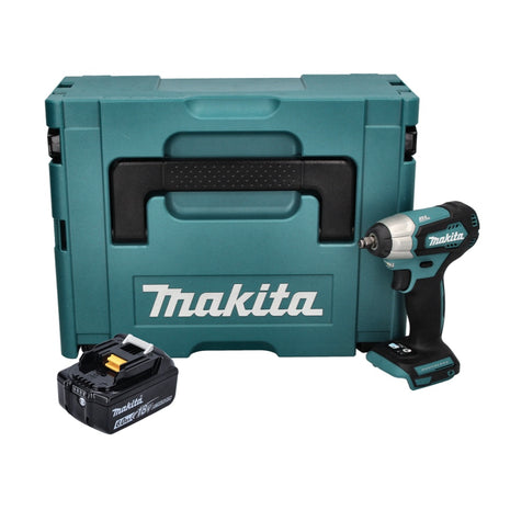 Makita DTW 180 G1J Llave de impacto a batería 18 V 180 Nm 3/8" sin escobillas + 1x batería 6,0 Ah + Makpac - sin cargador