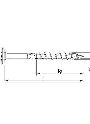 HECO TOPIX plus Profi Holzbauschraube 6,0 x 120 mm 100 Stück ( 61137 ) Teilgewinde Holzschraube, Tellerkopf,  T-Drive, verzinkt blau, A3K