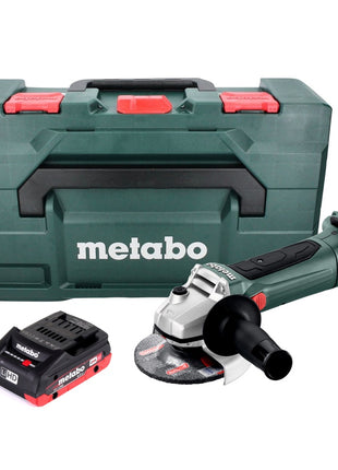 Metabo W 18 LTX 125 Akku Winkelschleifer 18 V 125 mm + 1x Akku 4,0 Ah + metaBOX - ohne Ladegerät