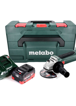 Amoladora angular a batería Metabo W 18 LTX 125 18 V 125 mm + 1x batería 5,5 Ah + cargador + metaBOX