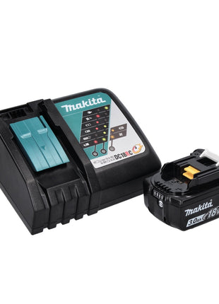 Taladro percutor inalámbrico Makita DHP 482 RF1 18 V 62 Nm + 1x batería 3,0 Ah + cargador + juego de llaves de vaso de 26 piezas