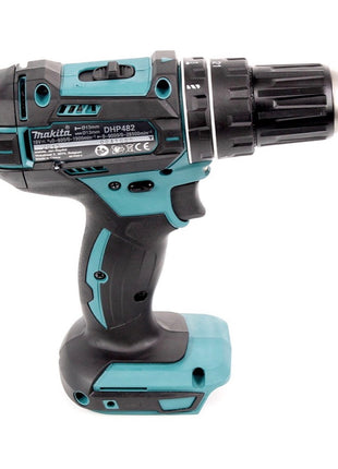 Makita DHP 482 Z Perceuse-visseuse à percussion sans fil 18 V 62 Nm + Jeu d'embouts 40 pièces - sans batterie, sans chargeur