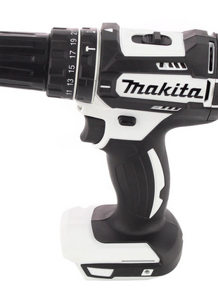 Taladro percutor inalámbrico Makita DHP 482 ZW 18 V 62 Nm + juego de puntas 100 piezas - sin batería, sin cargador