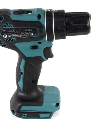 Makita DHP 485 Z Perceuse-visseuse à percussion sans fil 18 V 50 Nm Brushless + Jeu d'embouts 40 pièces - sans batterie, sans chargeur