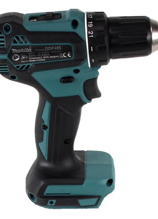 Makita DDF 485 Z perceuse-visseuse sans fil 18 V 50 Nm sans balais + jeu de 26 clés à douilles à embouts - sans batterie, sans chargeur