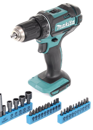 Makita DDF 482 Z perceuse-visseuse sans fil 18 V 62 Nm + jeu de 26 clés à douilles - sans batterie, sans chargeur