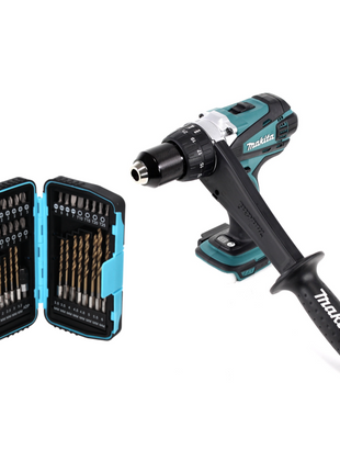 Makita DDF 458 Z perceuse-visseuse sans fil 18 V 91 Nm + jeu de 40 embouts - sans batterie, sans chargeur