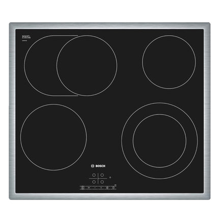 Bosch PKN645B17 Elektro Kochfeld autark 60 cm Serie 4 Schwarz Touch Select Bedienung