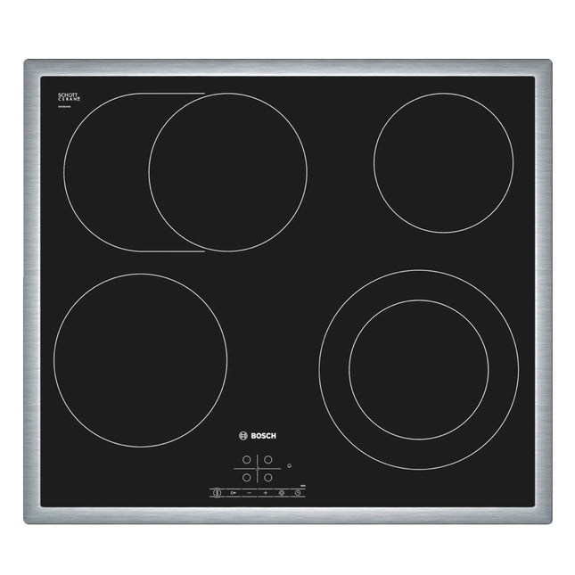 Bosch PKN645B17 Elektro Kochfeld autark 60 cm Serie 4 Schwarz Touch Select Bedienung