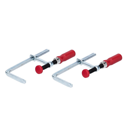 Bessey GTR 12 Set 2x Ganzstahl Tischzwinge mit Hebelgriff Zwinge 120 / 60 mm