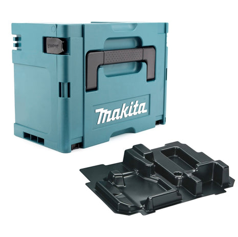 Makita MAKPAC 3 estuche de plástico (821551-8) + inserto para sierra circular manual BSS / DSS 500 / 501 / DCS 550 (837628-9)