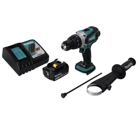 Makita DHP 458 RM1 taladro percutor inalámbrico 18 V 91 Nm + 1x batería 4,0 Ah + cargador