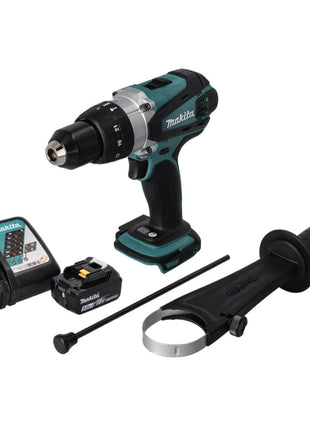 Makita DHP 458 RT1 perceuse à percussion sans fil 18 V 91 Nm + 1x batterie 5,0 Ah + chargeur