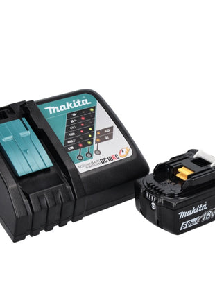 Makita DHP 458 RT1 perceuse à percussion sans fil 18 V 91 Nm + 1x batterie 5,0 Ah + chargeur