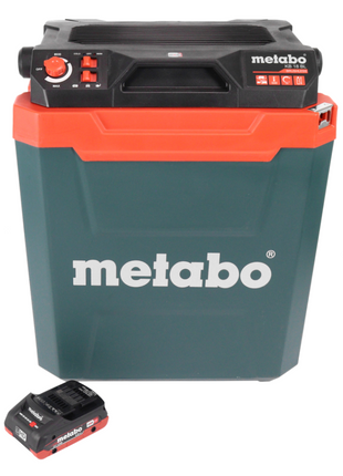 Metabo KB 18 BL Glacière sans fil 18 V avec fonction maintien au chaud 28 l Brushless + 1x batterie 4,0 Ah - sans chargeur