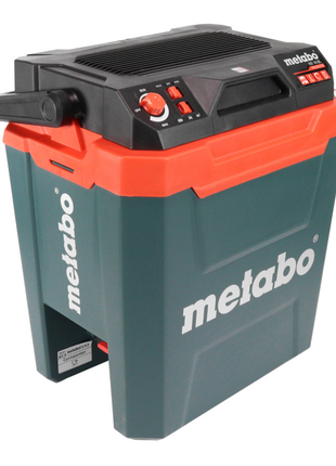 Nevera de batería Metabo KB 18 BL 18 V con función de calentamiento 28 l sin escobillas + 2 baterías 4,0 Ah + cargador