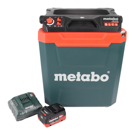 Metabo KB 18 BL Glacière sans fil 18 V avec fonction maintien au chaud 28 l Brushless + 1x batterie 5,5 Ah + chargeur