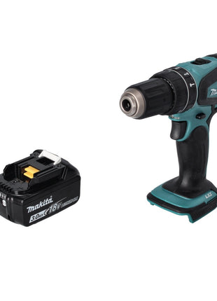 Makita DHP 456 F1 Akku Schlagbohrschrauber 18 V 50 Nm + 1x Akku 3,0 Ah - ohne Ladegerät