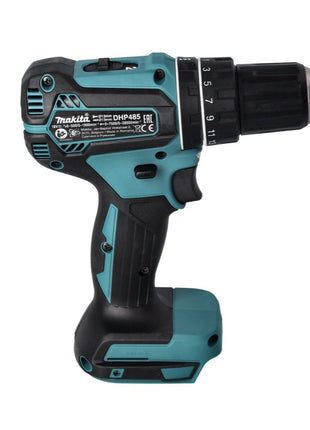 Taladro percutor inalámbrico Makita DHP 485 RF1 18 V 50 Nm sin escobillas + 1x batería 3,0 Ah + cargador