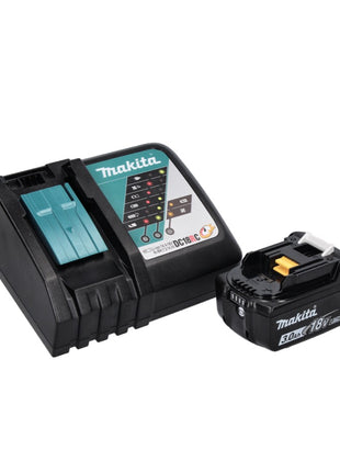 Taladro percutor inalámbrico Makita DHP 485 RF1 18 V 50 Nm sin escobillas + 1x batería 3,0 Ah + cargador