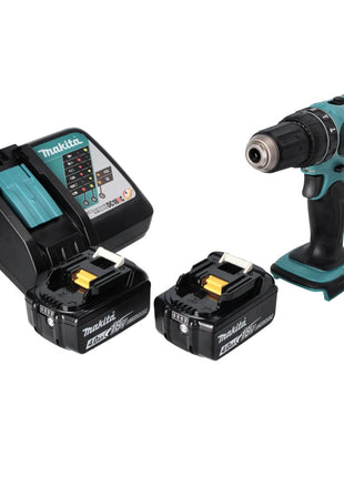 Makita DHP 456 RM perceuse à percussion sans fil 18 V 50 Nm + 2x batteries 4,0 Ah + chargeur