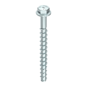 HECO MULTI MONTI plus SS Schraubanker 12,0 x 160 mm 25 Stück ( 48461 ) Betonschraube, Sechskantkopf, verzinkt blau, A2K