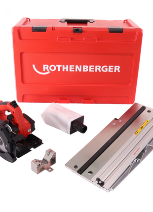 Rothenberger PIPECUT mini Akku Universal Säge 18 V 125 mm + Sägeblatt + Koffer - ohne Akku, ohne Ladegerät ( 1000003374 )