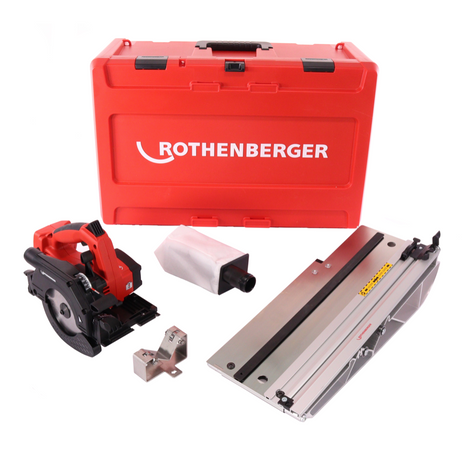 Rothenberger PIPECUT mini sierra universal a batería 18 V 125 mm + hoja de sierra + estuche - sin batería, sin cargador (1000003374)