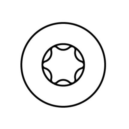 HECO MULTI MONTI plus F Schraubanker 7,5 x 60 mm 100 Stück ( 2x 48511 ) Betonschraube, Senkkopf, T-Drive, verzinkt blau, A2K