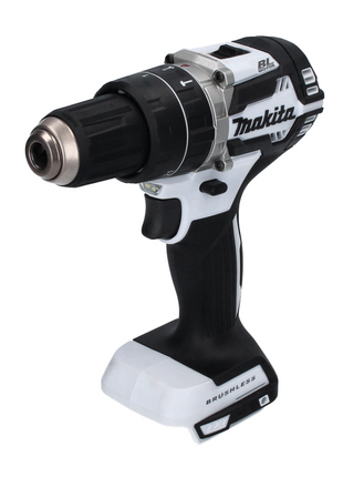 Makita DHP 484 ZW Taladro percutor inalámbrico 18 V 54 Nm blanco Brushless Solo - sin batería, sin cargador